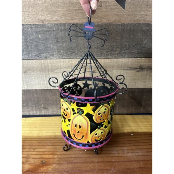 Bookins By Elaine Thompson Halloween Candle Lantern In Box - Picture 2 of 8